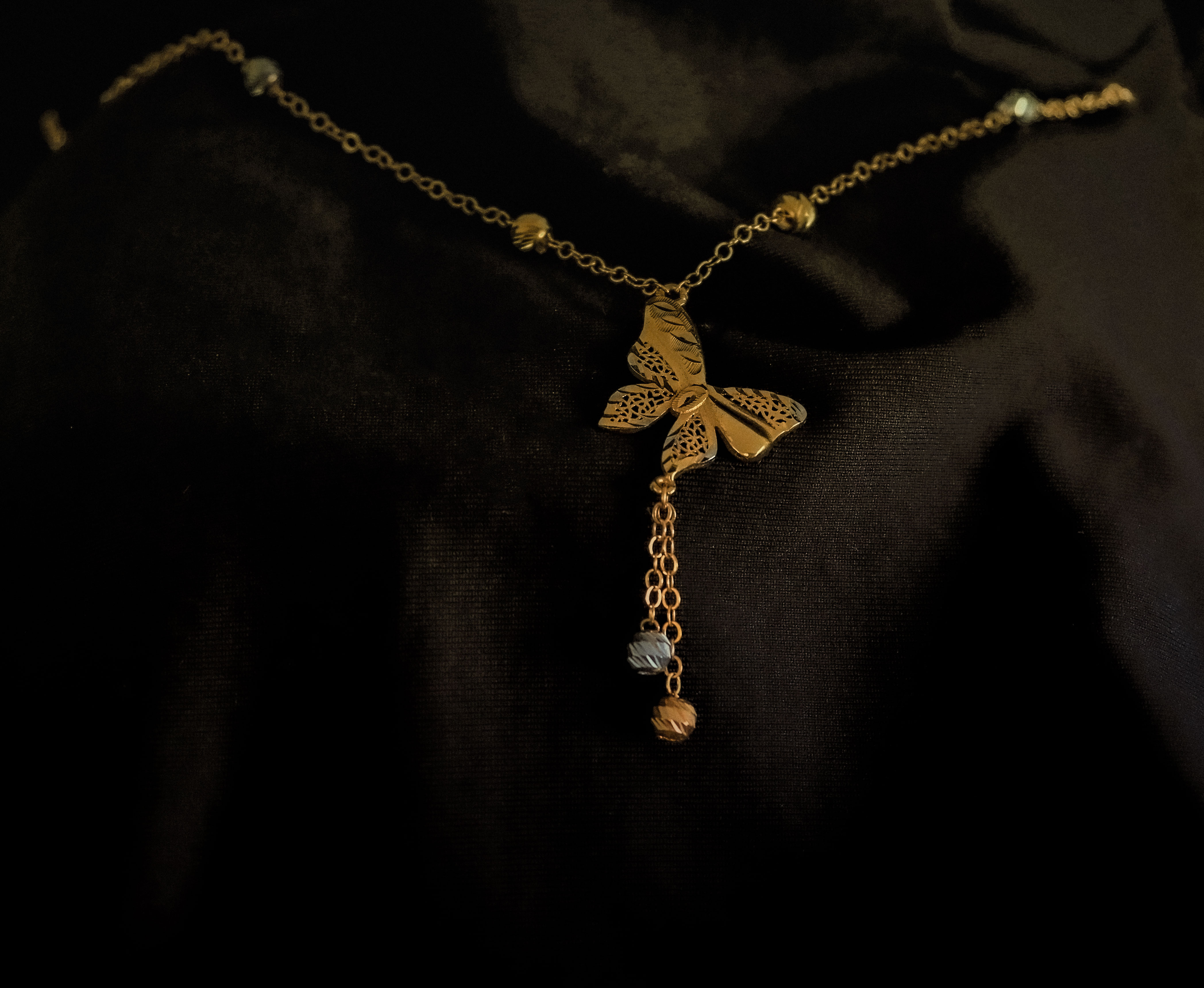 Butterfly necklace